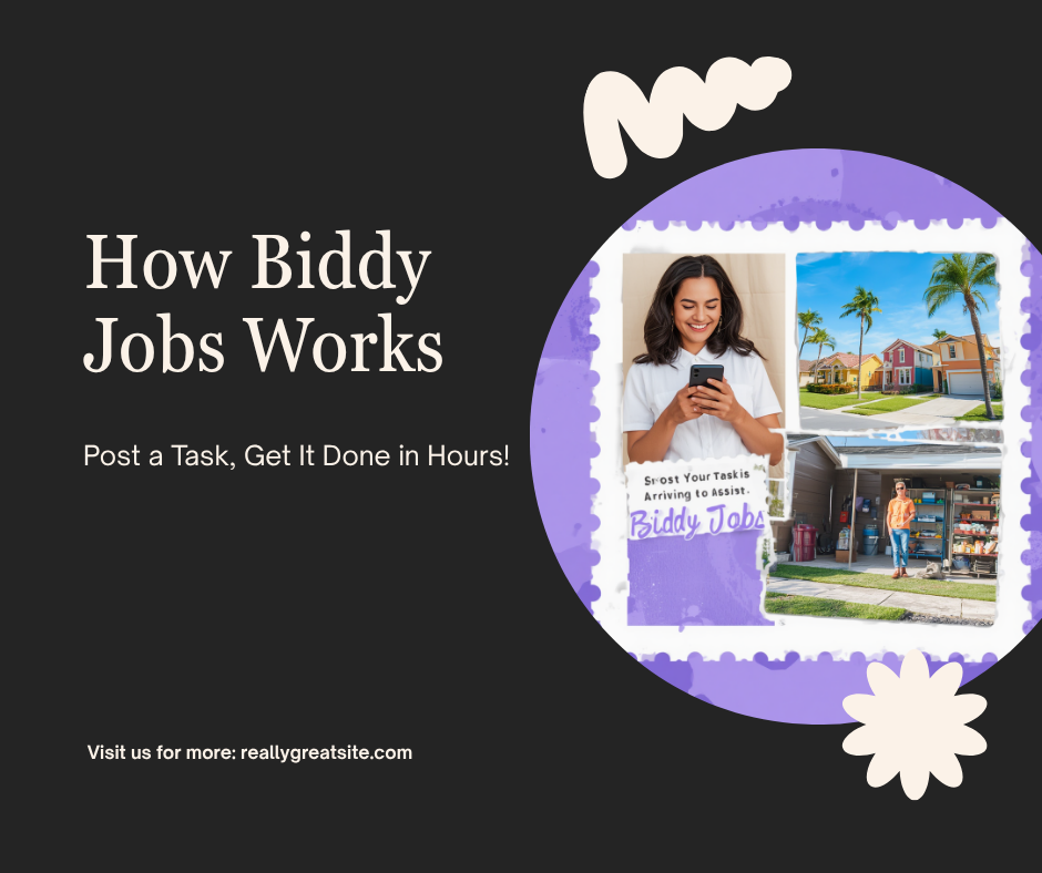 How Biddy Jobs works – post a task and get it done