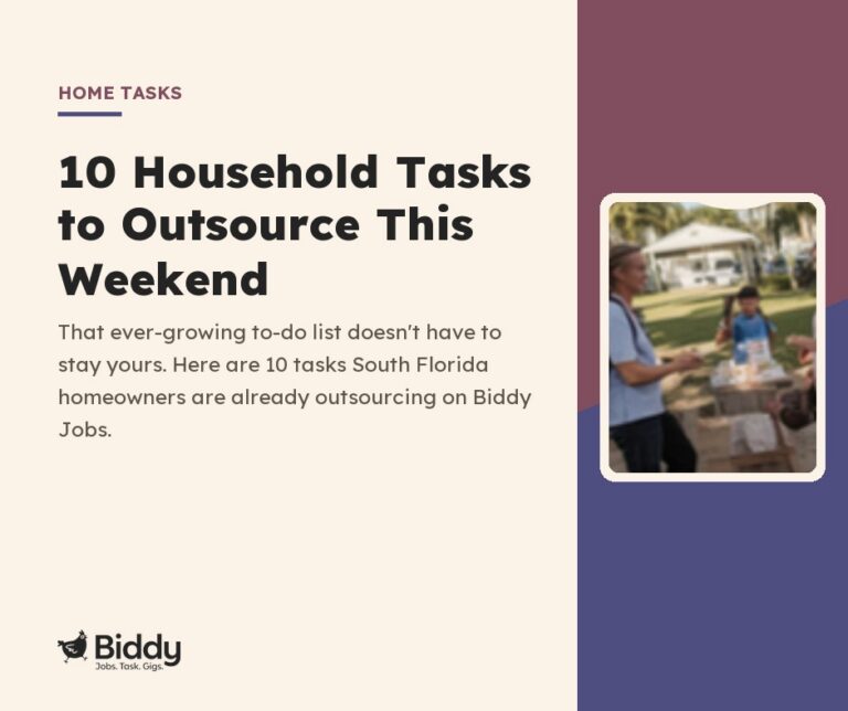 10 Household Tasks to Outsource This Weekend