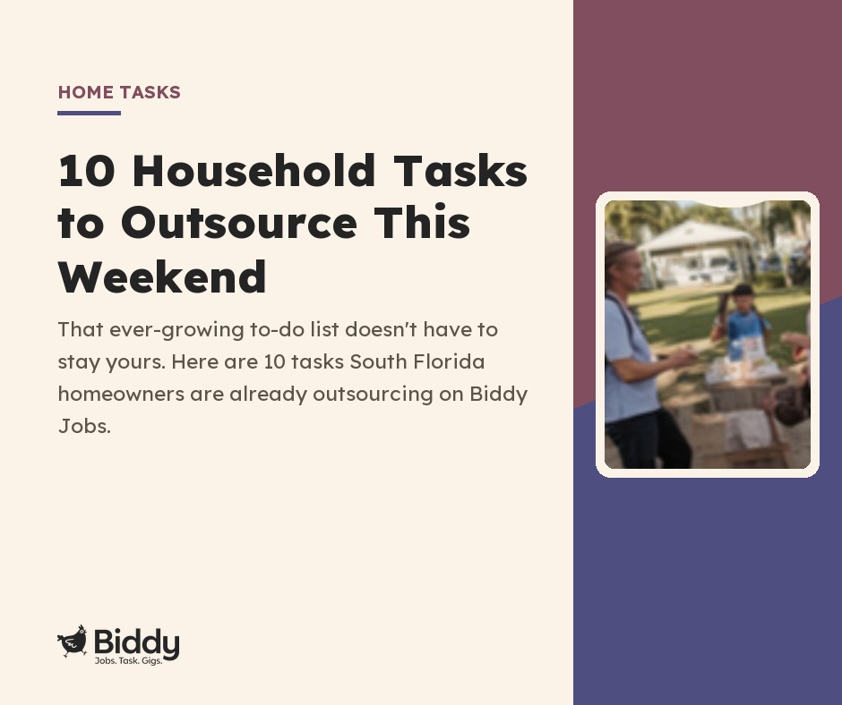 10 Household Tasks to Outsource This Weekend