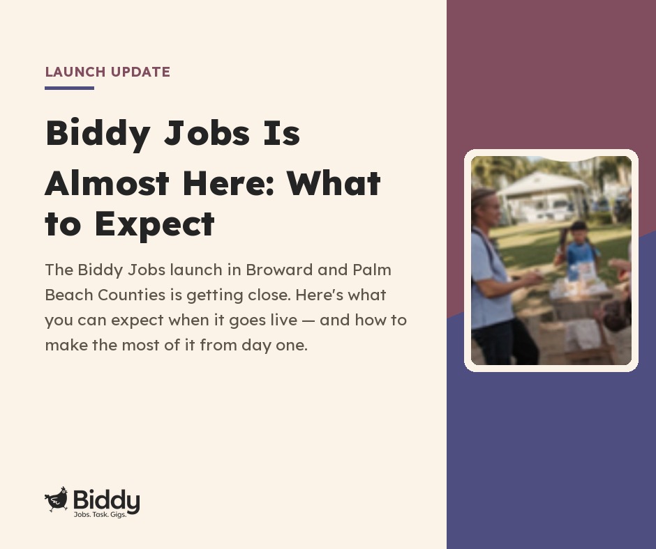 Biddy Jobs Is Almost Here: What to Expect