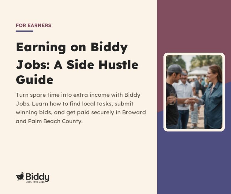 Earning on Biddy Jobs: A Side Hustle Guide