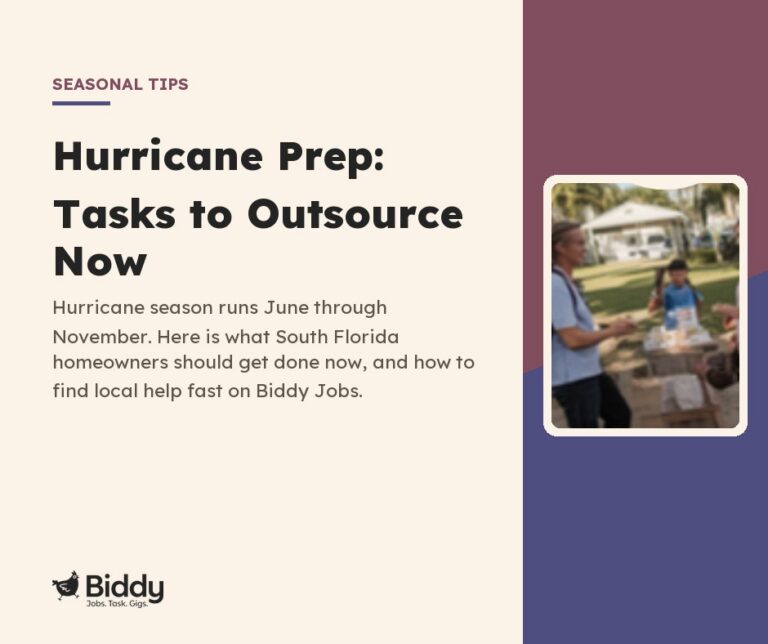 Hurricane Prep: Tasks to Outsource Now