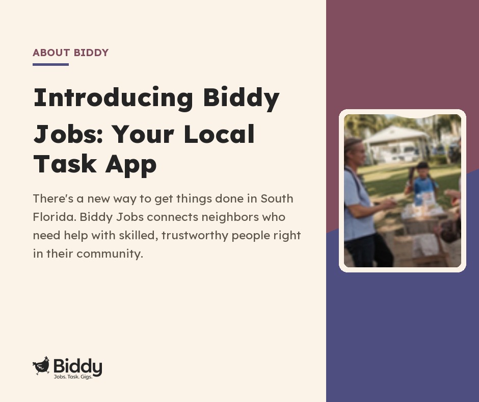 Introducing Biddy Jobs: Your Local Task App