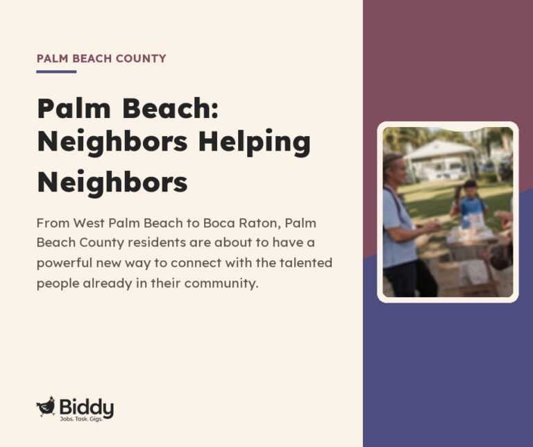 Palm Beach: Neighbors Helping Neighbors