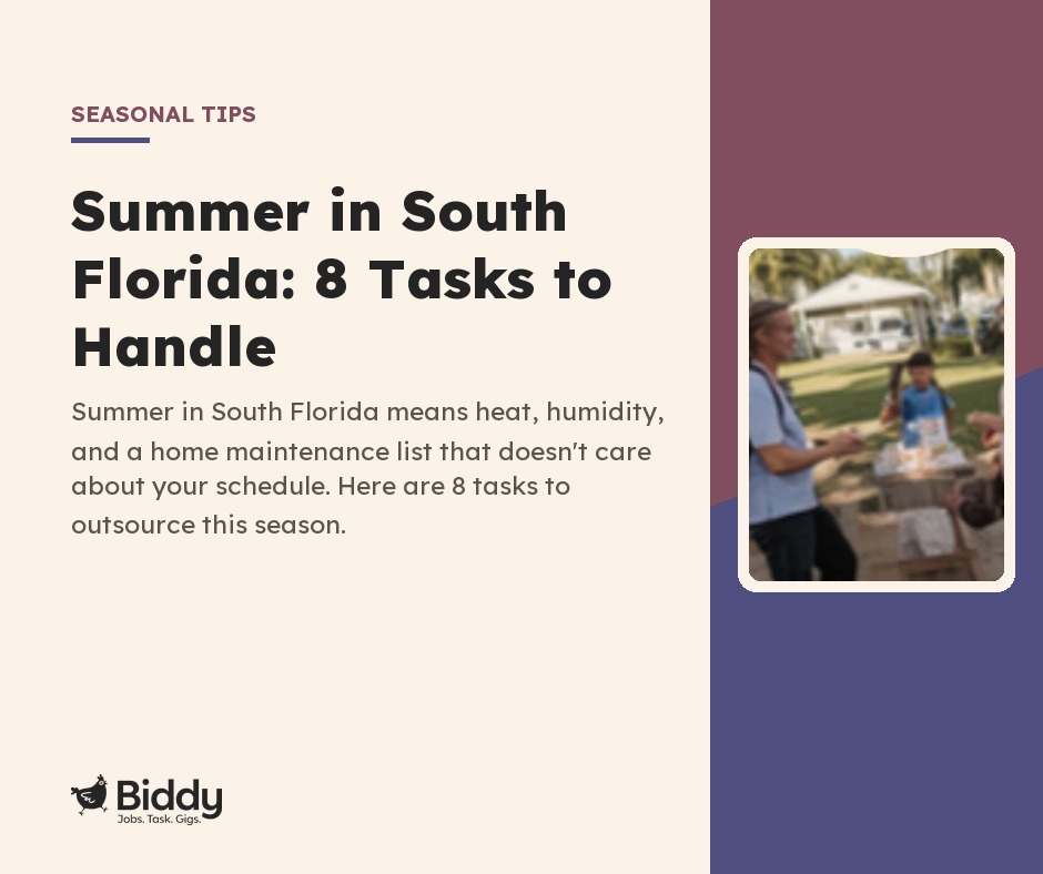 Summer in South Florida: 8 Tasks to Handle