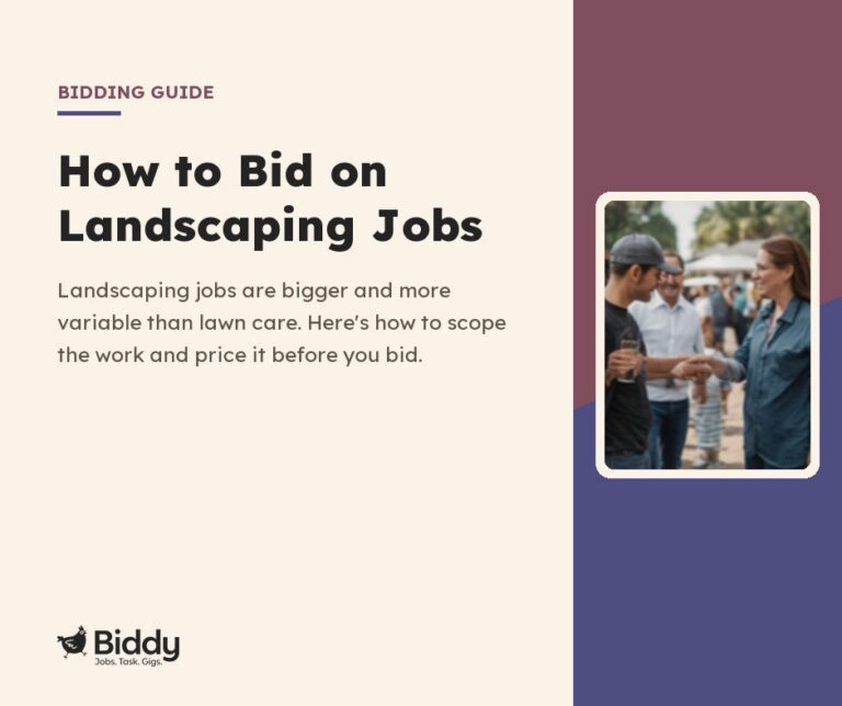 How to Bid on Landscaping Jobs