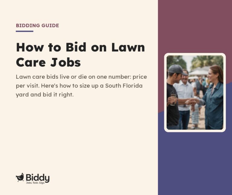 How to Bid on Lawn Care Jobs