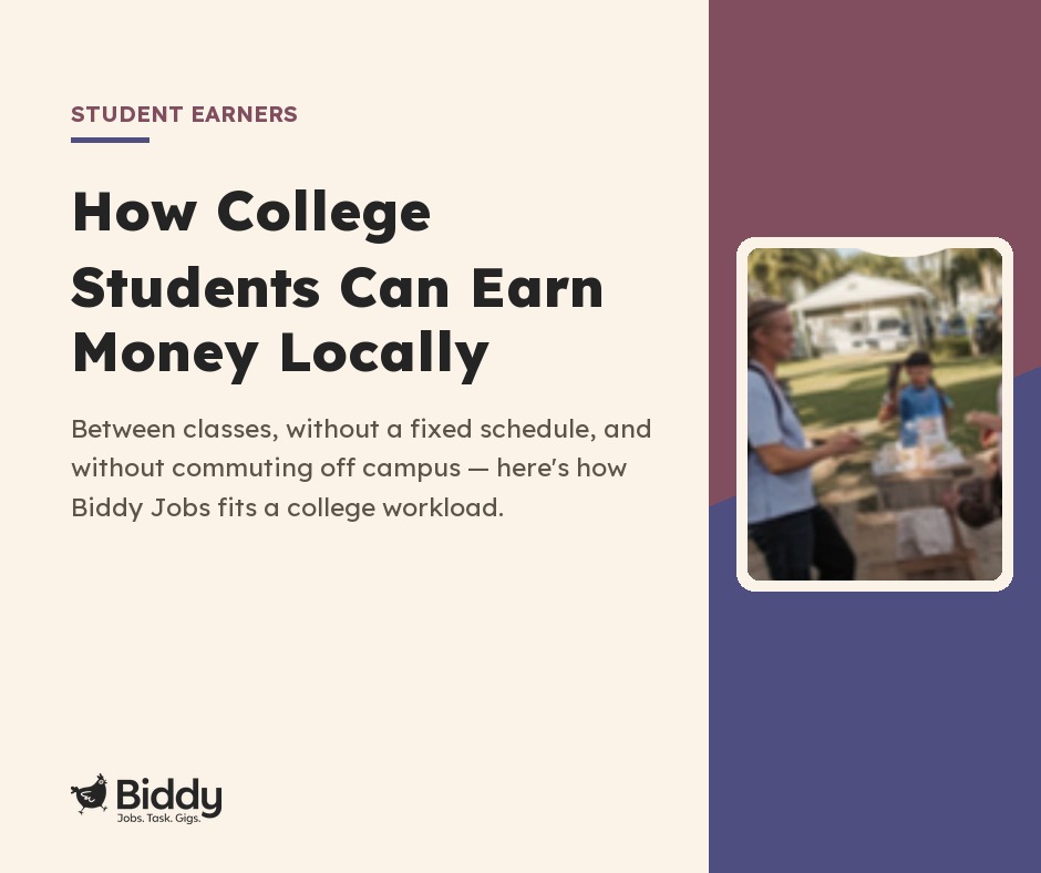 How College Students Can Earn Money Locally