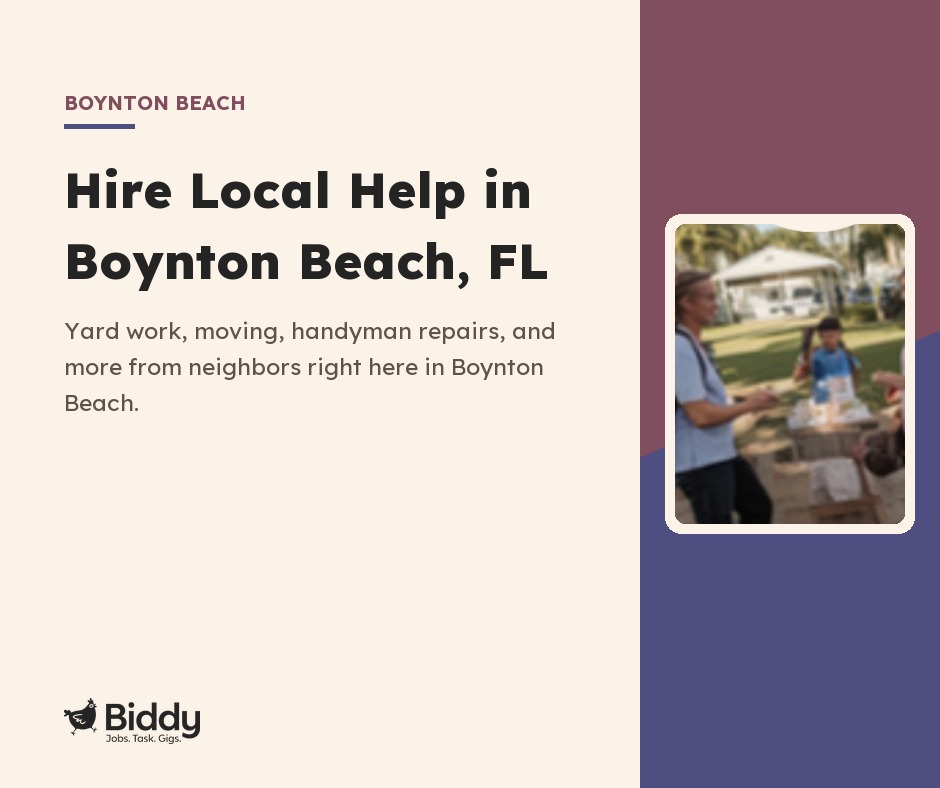 Hire Local Help in Boynton Beach, FL