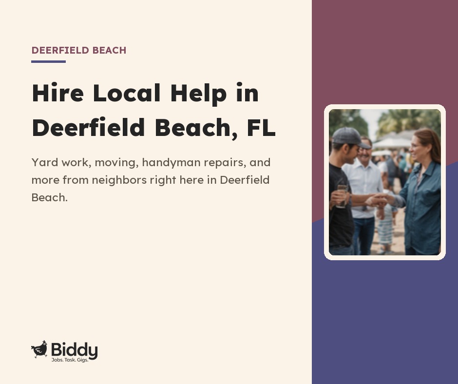Hire Local Help in Deerfield Beach, FL
