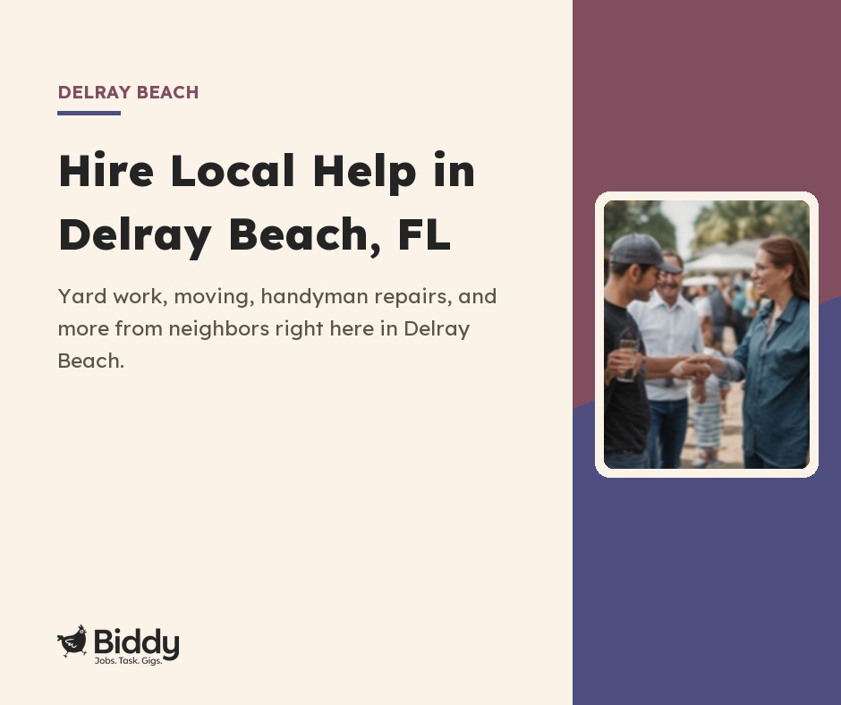 Hire Local Help in Delray Beach, FL