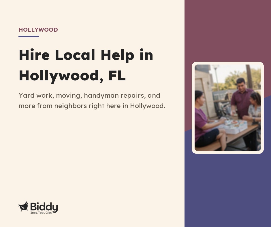 Hire Local Help in Hollywood, FL