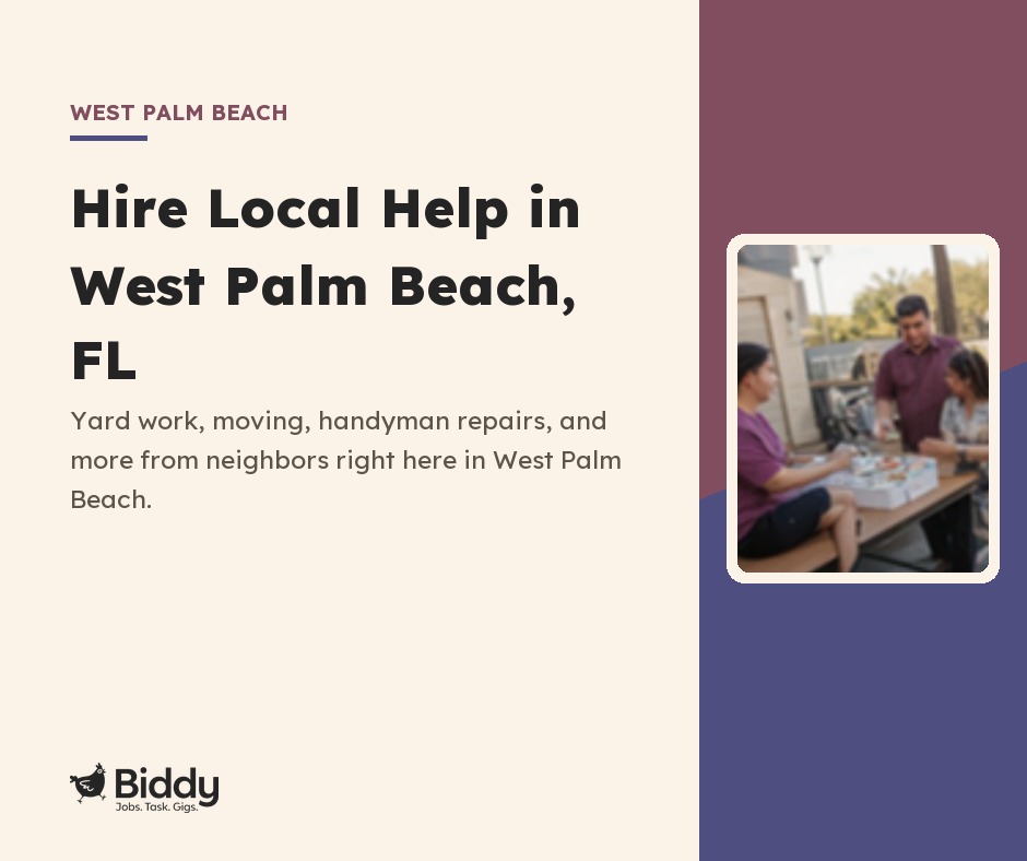Hire Local Help in West Palm Beach, FL
