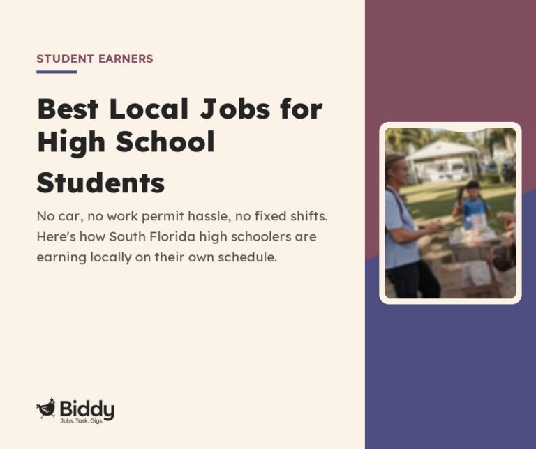 Best Local Jobs for High School Students