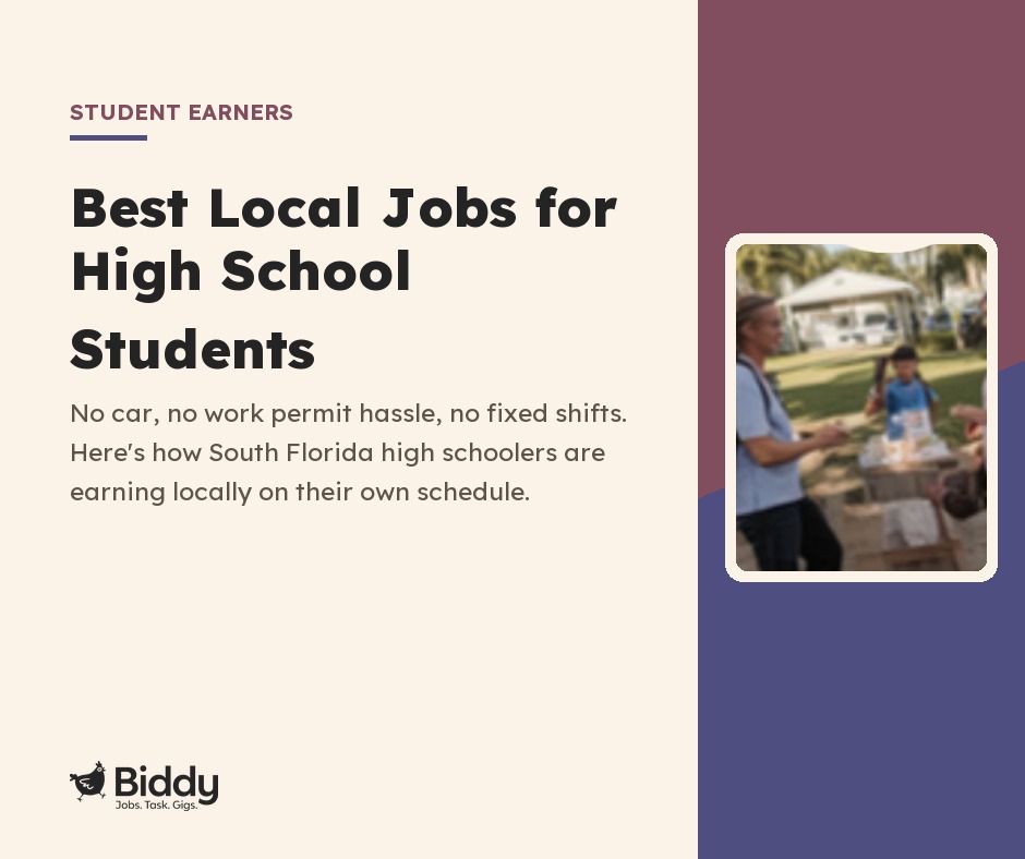Best Local Jobs for High School Students