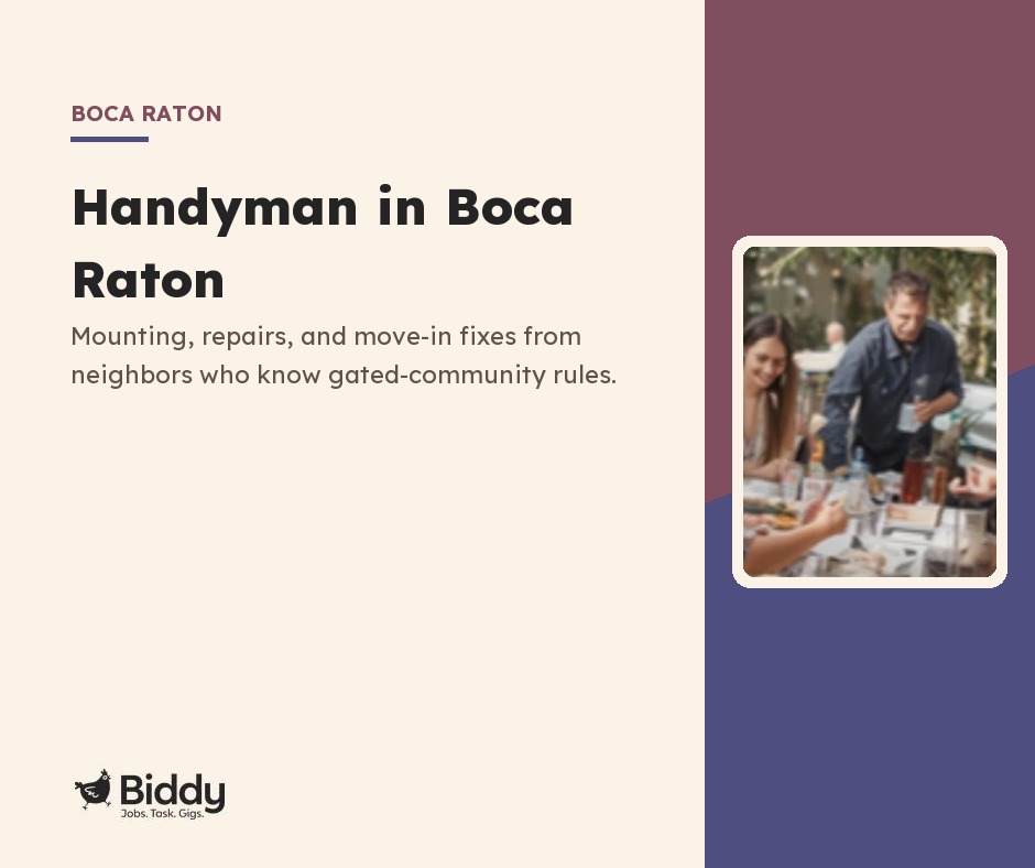 Handyman Services in Boca Raton