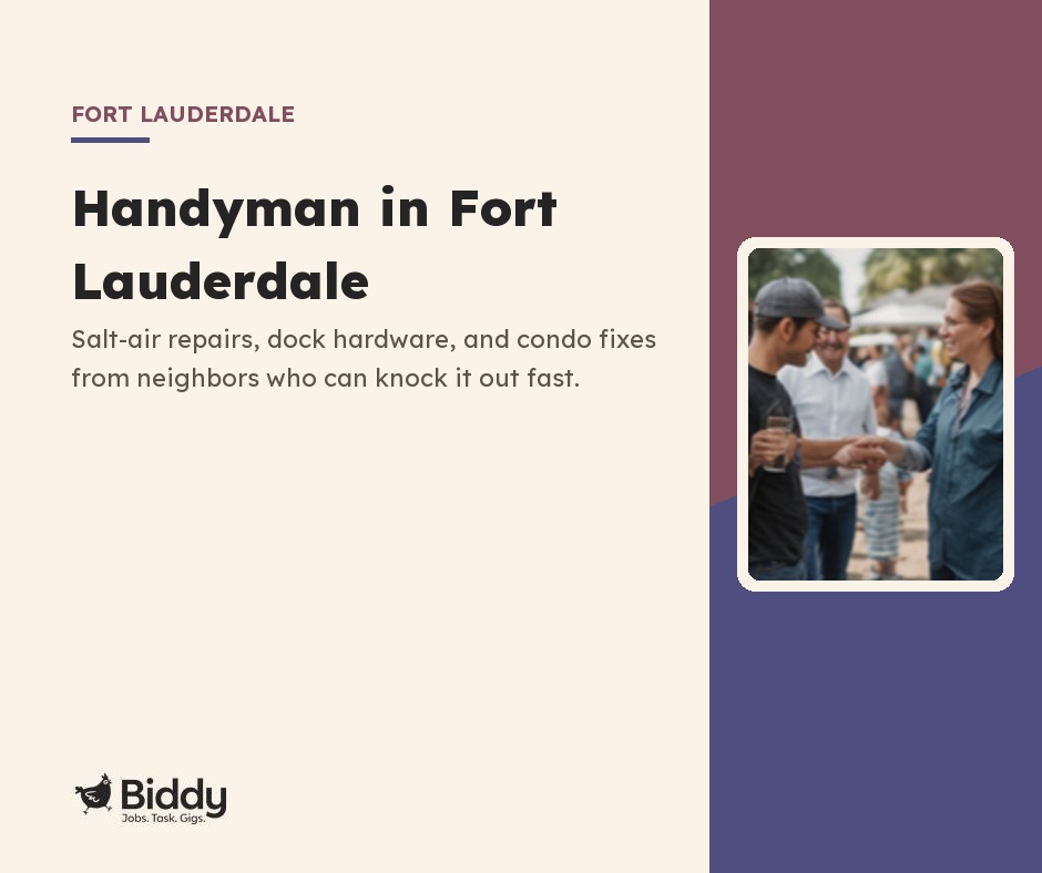 Handyman Services in Fort Lauderdale