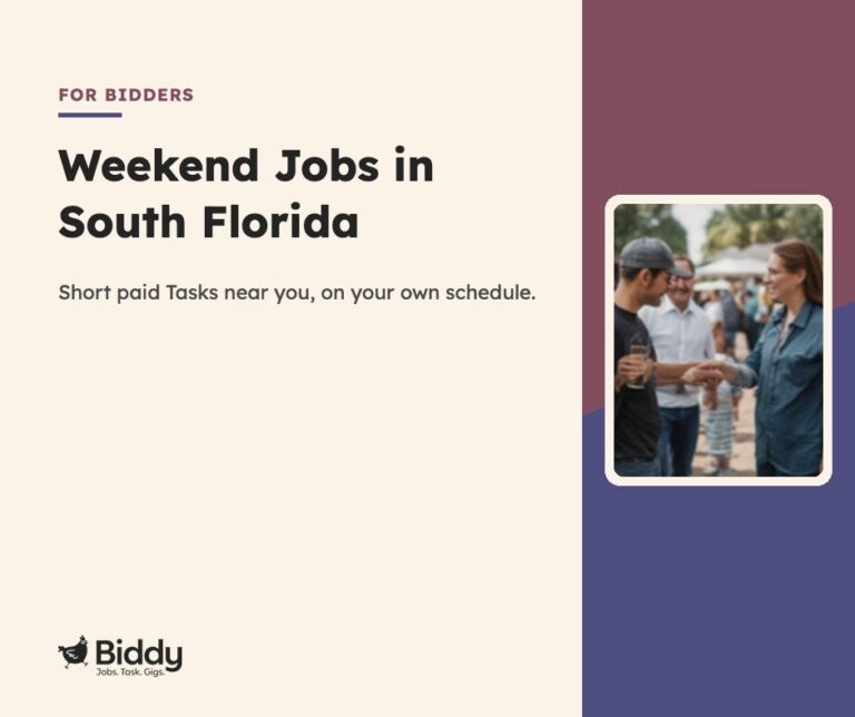 Weekend jobs in South Florida