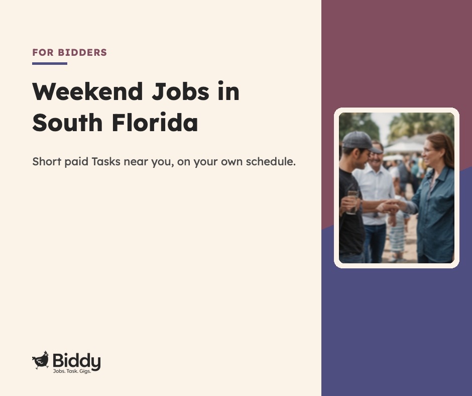 Weekend jobs in South Florida